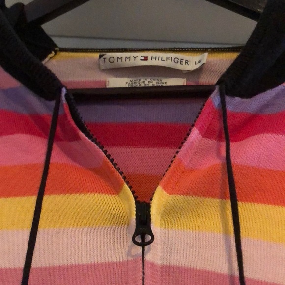 Tommy Hilfiger zip up hoodie sweater - Picture 2 of 4